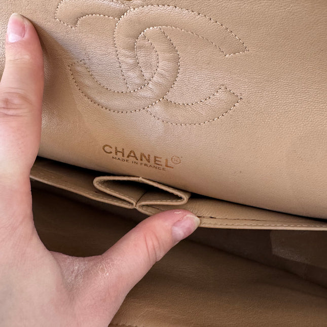 Sac Chanel Timeless 25 beige