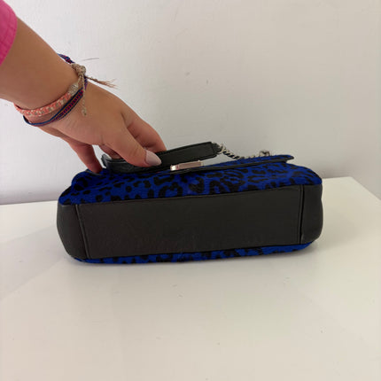 Sac Saint Laurent Collège Veau façon Poulain Bleu