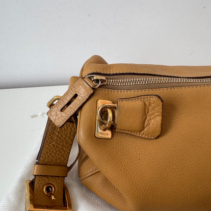 Sac baguette Prada bronze