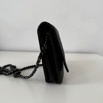 Sac Chanel Wallet on chain Boy Noir