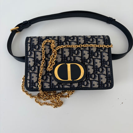 Sac Dior 30 Montaigne 2 en 1 pochette oblique