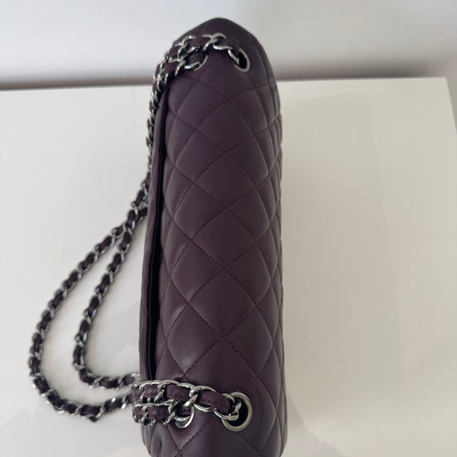 Sac Chanel Timeless Jumbo Prune