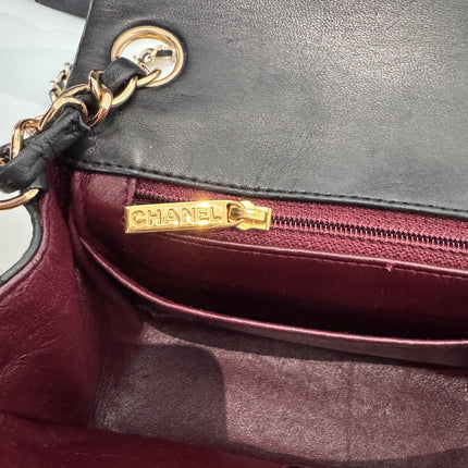 Sac Chanel Mini Square Timeless noir