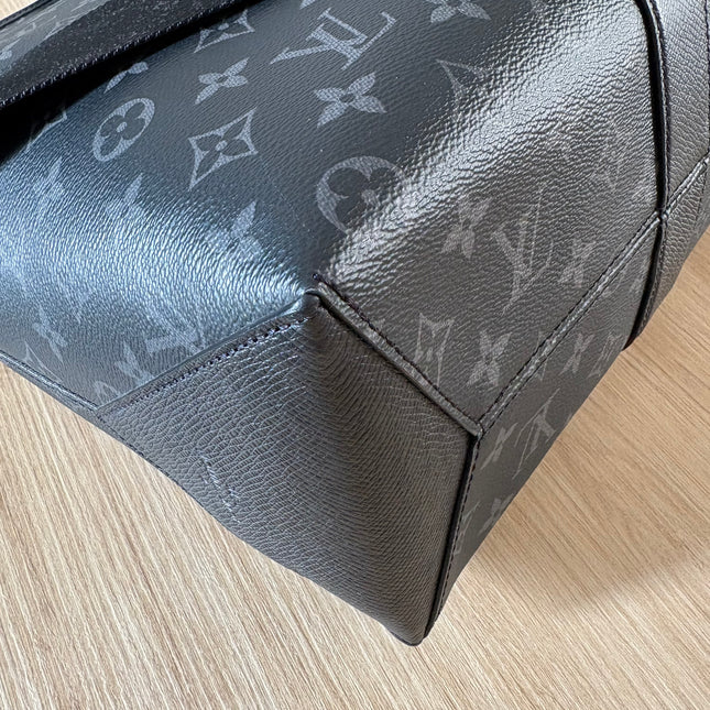 Sac Weekend NM Louis Vuitton monogramme éclipse