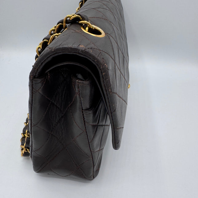Sac Chanel Timeless Vintage Chocolat