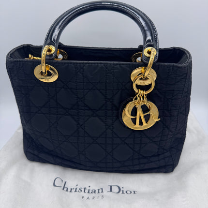 Sac Lady Dior Medium Tissu Dior