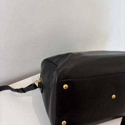 Sac Saint Laurent Duffle bandoulière Cuir Noir