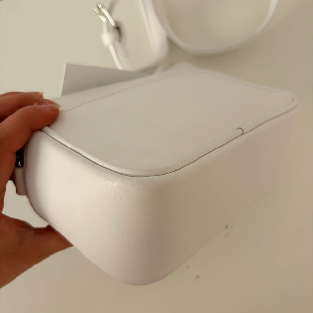 Sac Courrèges bandoulière blanc