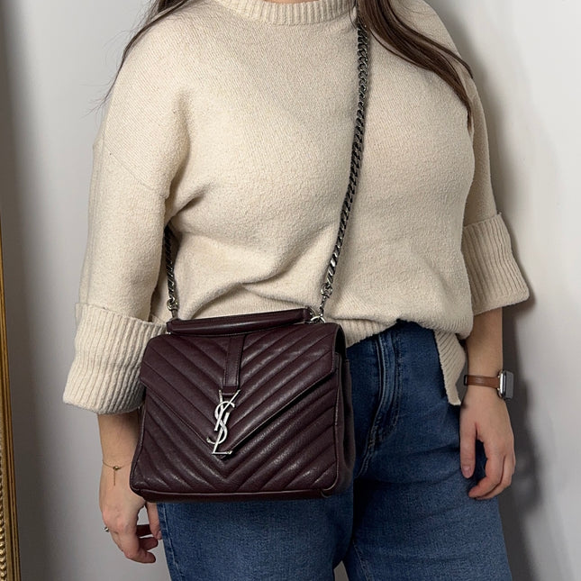 Sac Collège Saint Laurent prune