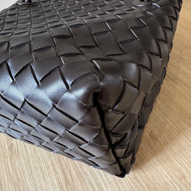 Sac Andiamo Petit Bottega Veneta Marron Fondant