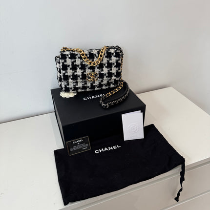 Sac Chanel 19 Small tweed