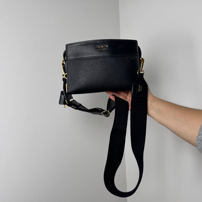 Sac Prada Esplanade Saffiano Noir