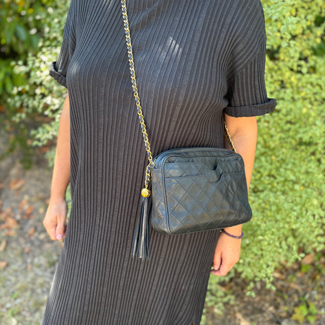 Sac caméra Chanel vintage