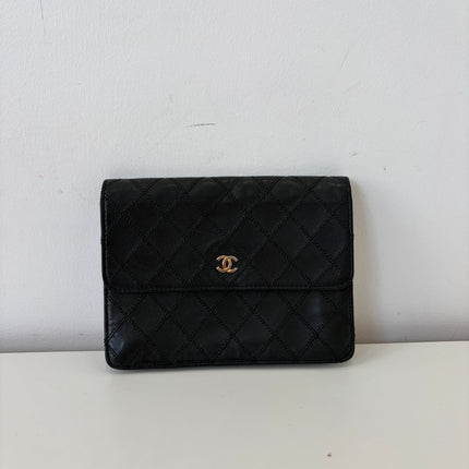 Pochette Chanel Noire CC + insert de sac