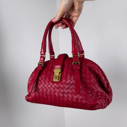 Sac Bottega Veneta Vintage Rouge