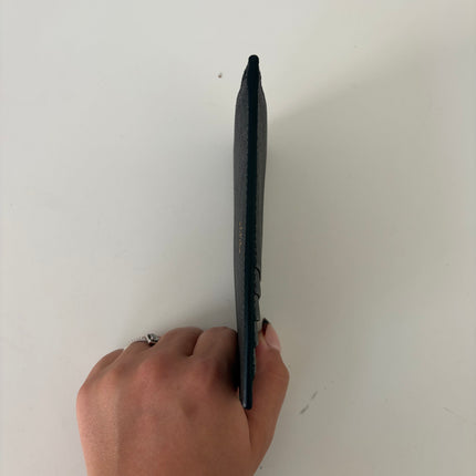 Porte-cartes Celine long zippé Noir