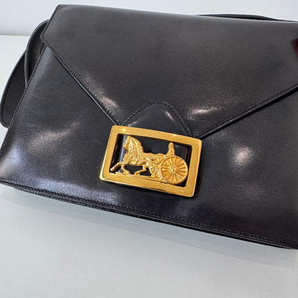 Sac Celine Vintage Épaule fermoir calèche