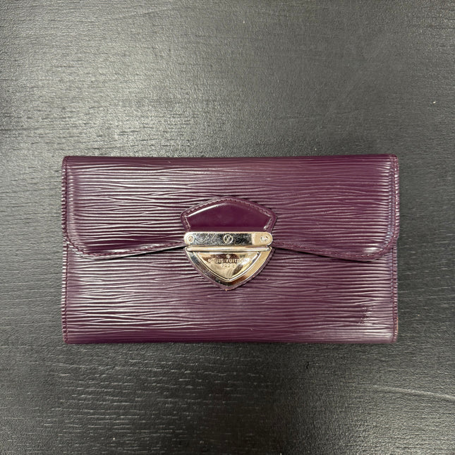Portefeuille Eugenie Louis Vuitton Épi Cassis