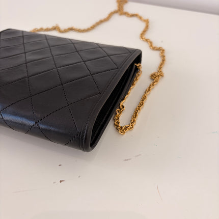 Petit Sac Chanel matelassé noir