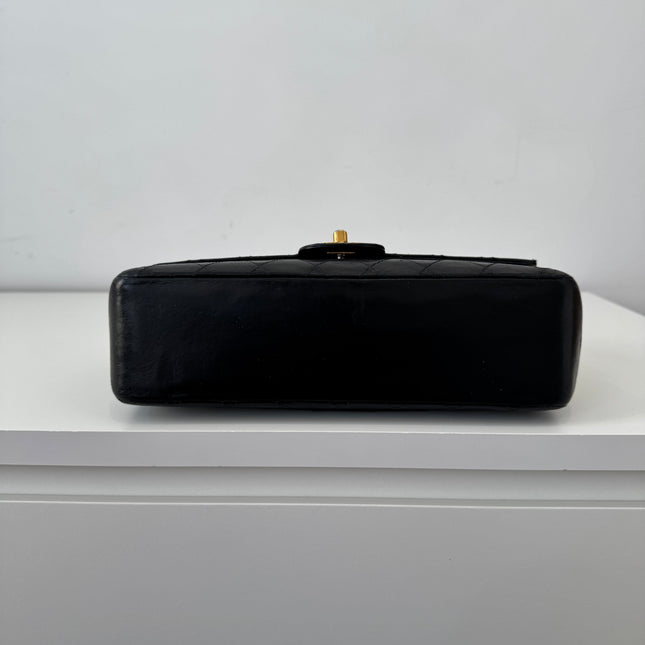 Sac Chanel Vintage Timeless 25cm Noir rabat droit