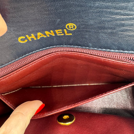 Sac Chanel Mini Square Timeless Marine