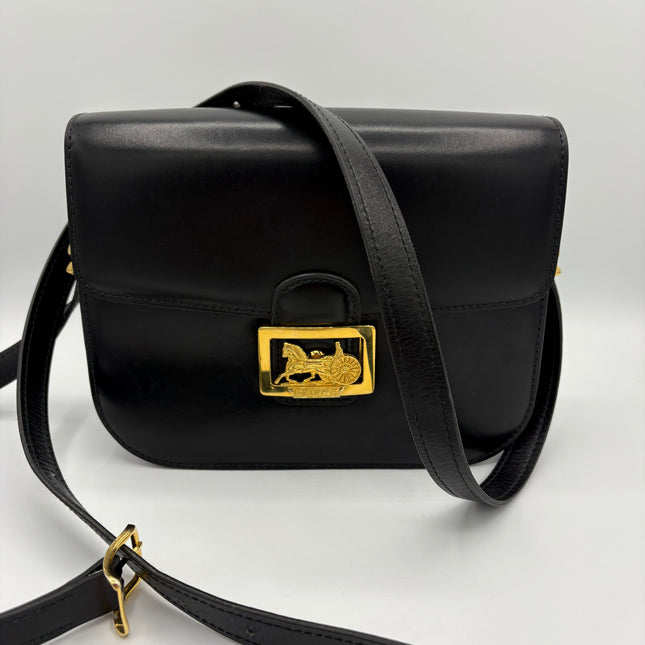 Sac Céline vintage fermoir calèche
