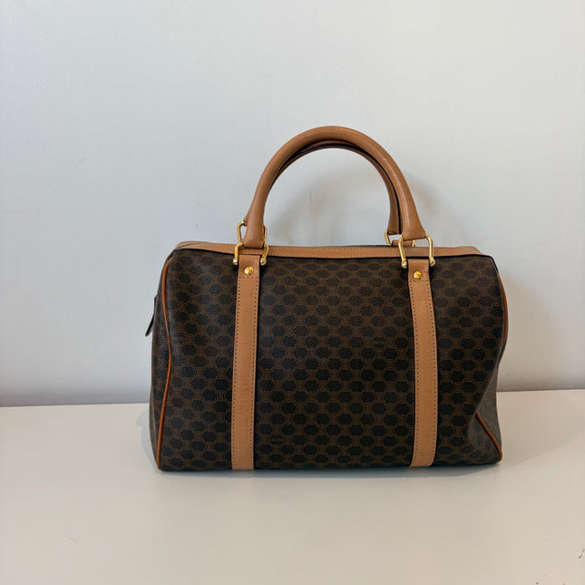 Sac Celine Boston toile Macadam