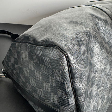 Sac Louis Vuitton Keepall 55 damier graphite