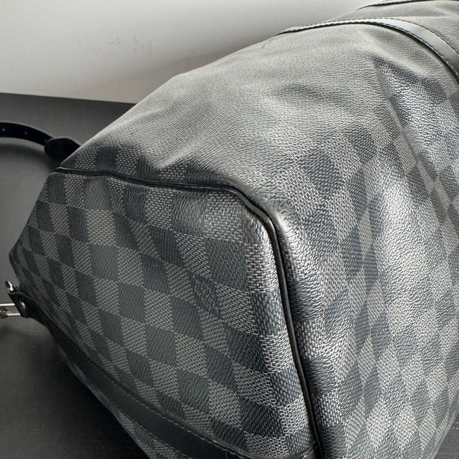 Sac Louis Vuitton Keepall 55 damier graphite