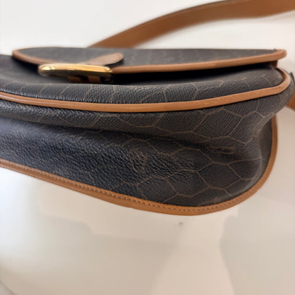 Sac Dior bandoulière toile nid d’abeilles
