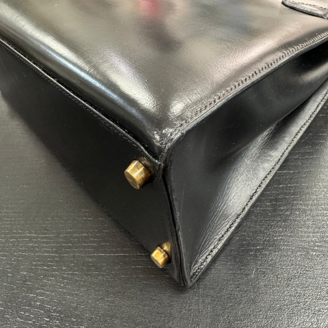 Kelly 32 Hermès Box Noir