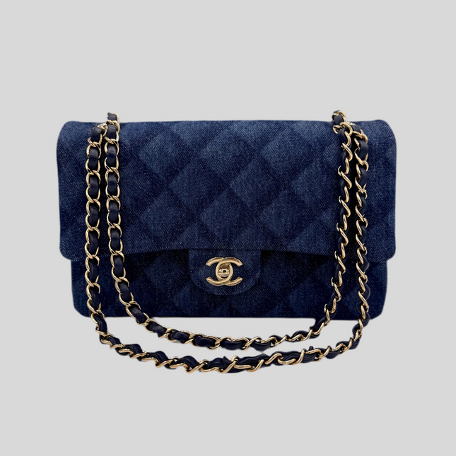 Sac Timeless Chanel Bleu Jean
