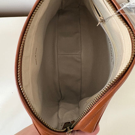Sac Chanel caméra caramel