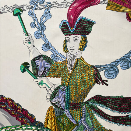 Carré Hermes 90cm Le Timbalier