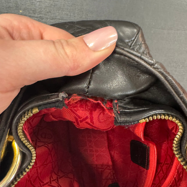 Sac Lady Dior Small Noir
