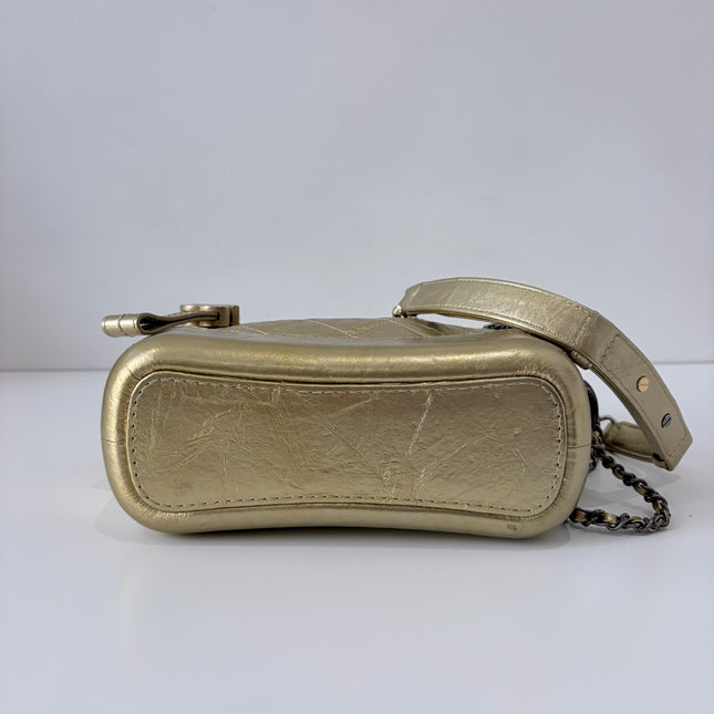 Sac Chanel mini Gabrielle Doré