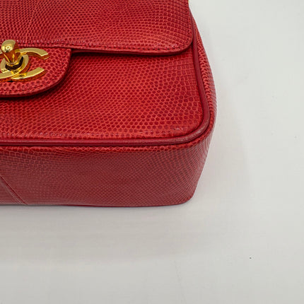 Sac Chanel Mini Square Lézard