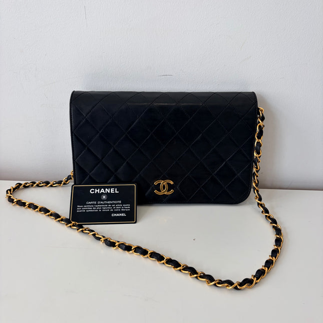 Sac Chanel Single Flap noir
