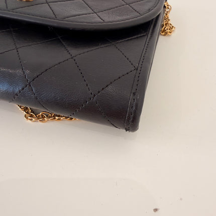 Petit Sac Chanel matelassé noir