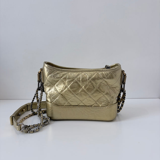 Sac Chanel mini Gabrielle Doré