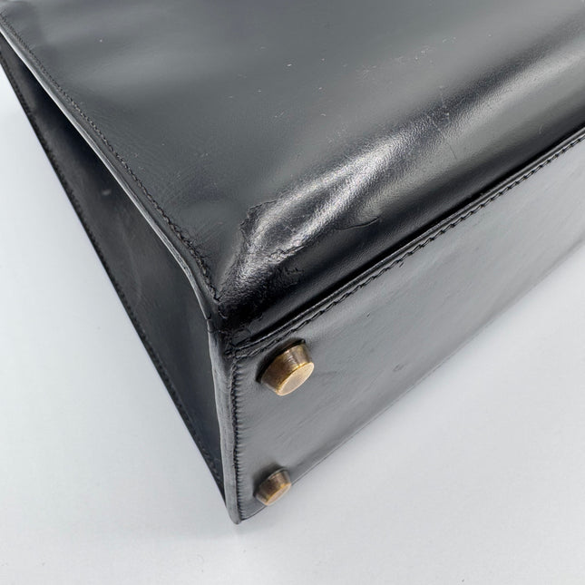Kelly 32 Hermès Box Noir