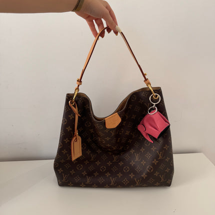 Porte-clés Loewe Éléphant cuir rose