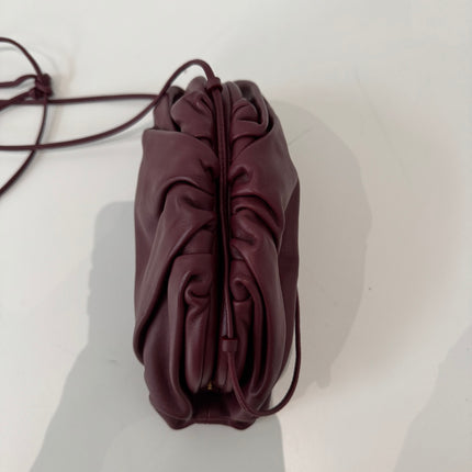 Sac Bottega Veneta Mini Pouch Burgundy