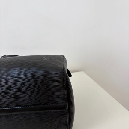Sac Louis Vuitton Speedy 30 cuir épi noir