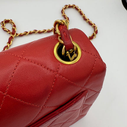 Sac Chanel Mini square rouge