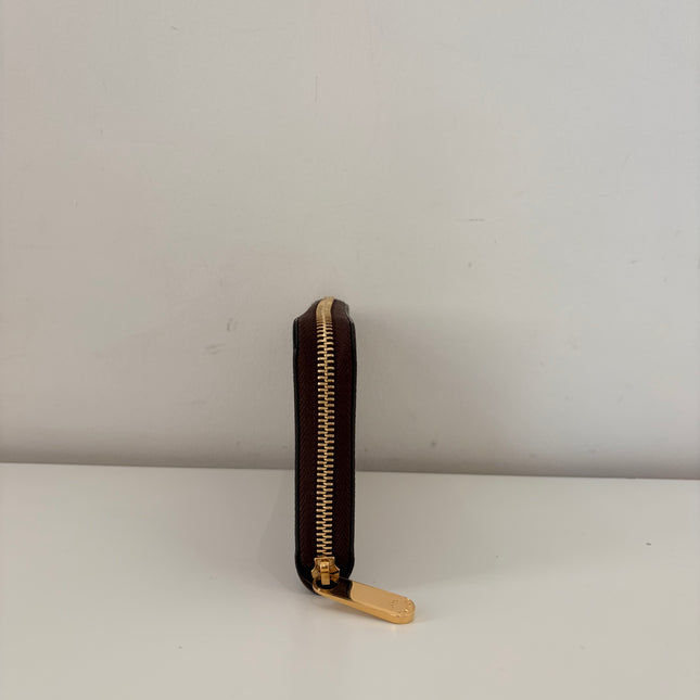 Portefeuille Louis Vuitton Zippy Damier Ébène