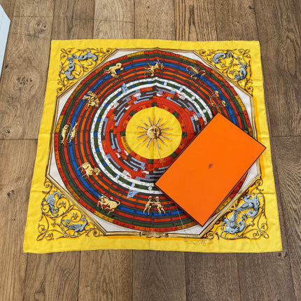 Carré Hermès 90cm Dies et Hore
