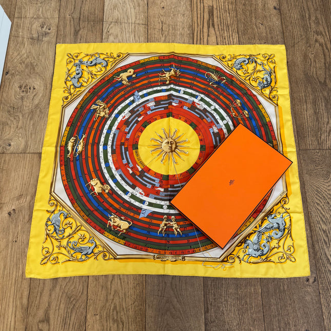 Carré Hermès 90cm Dies et Hore