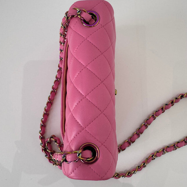 Sac Chanel Mini Timeless Rose Édition Limitée