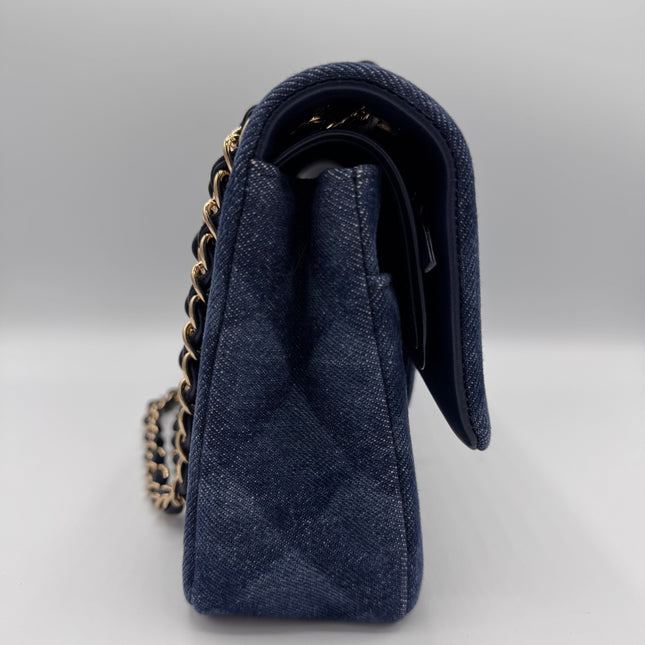 Sac Timeless Chanel Bleu Jean